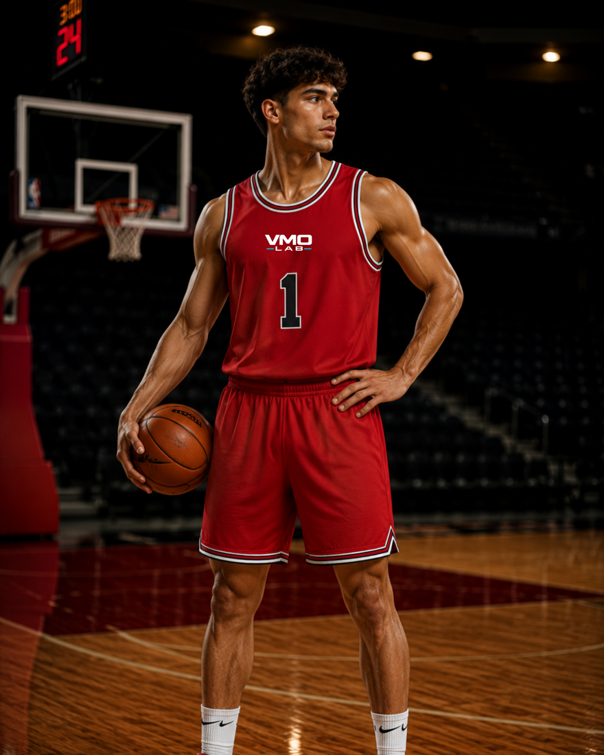 Uniforme Basketball Modelo Escarlata